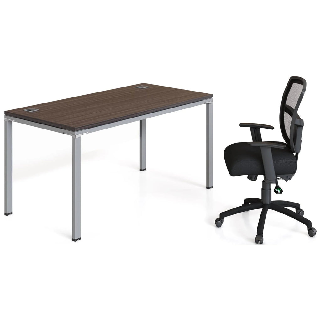 Single Desk, 71" x 30" Desk Top, Driftwood C686