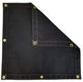 Black Polyester Canvas Tarp C9435