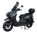 Black 200cc Scooter with 13 inch Wheels H6252