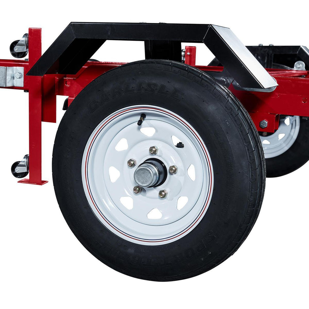 4 ft. x 8 ft. Heavy Duty Folding Trailer M79783