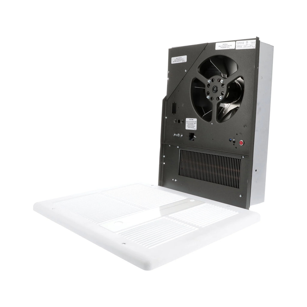 Large Fan Forced Electric Wall Heater 4000-Watt White O11393