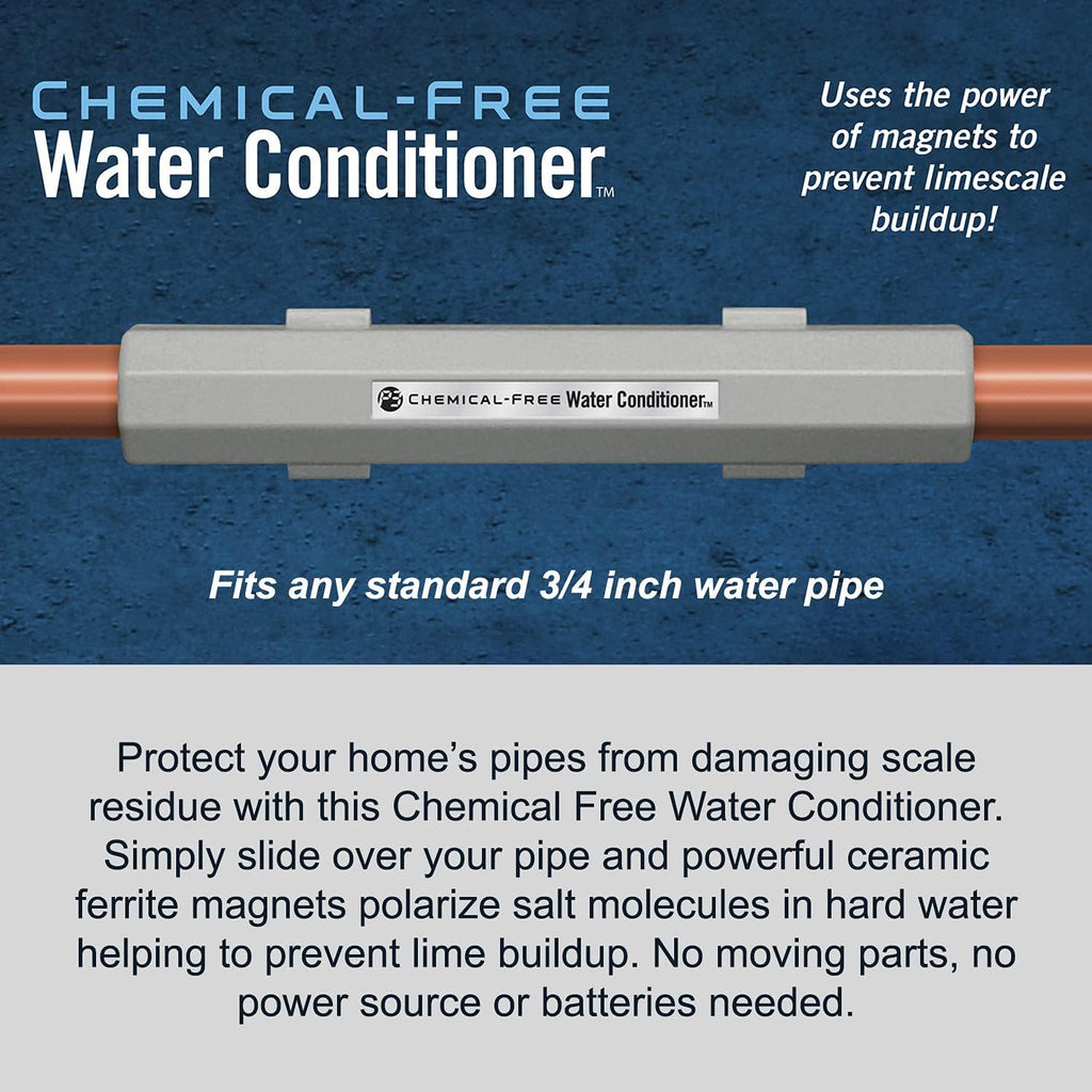 Chemical Free Water Conditioner for Standard 3/4-Inch Pipes Q48510
