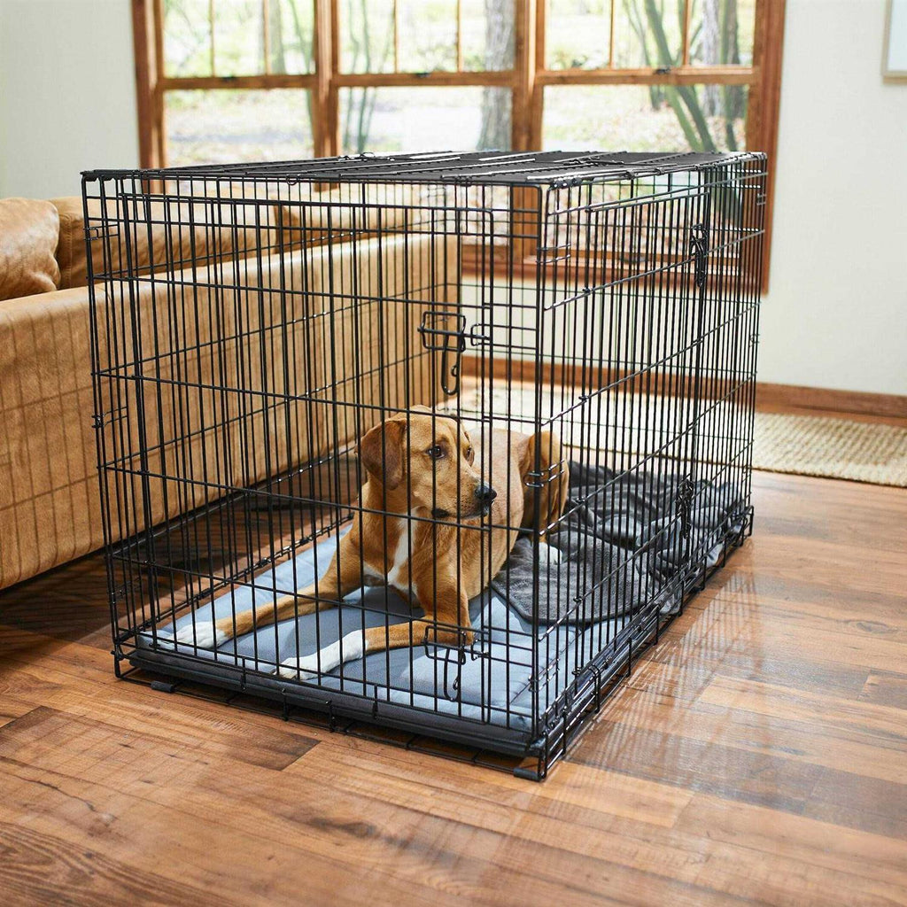 Heavy Duty 3 Door Collapsible Wire Dog Crate U57267