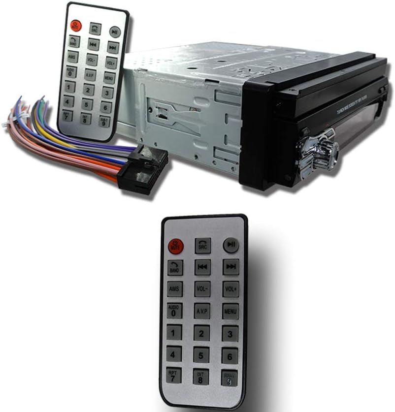 7 Inch Single Din Touchscreen Car Stereo with Wireless Remote Control T889412