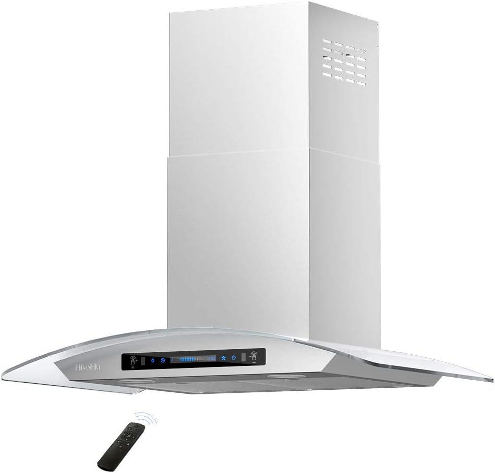 36 inch Stainless Steel Wall Mount Range Hood with 780 CFM E84493