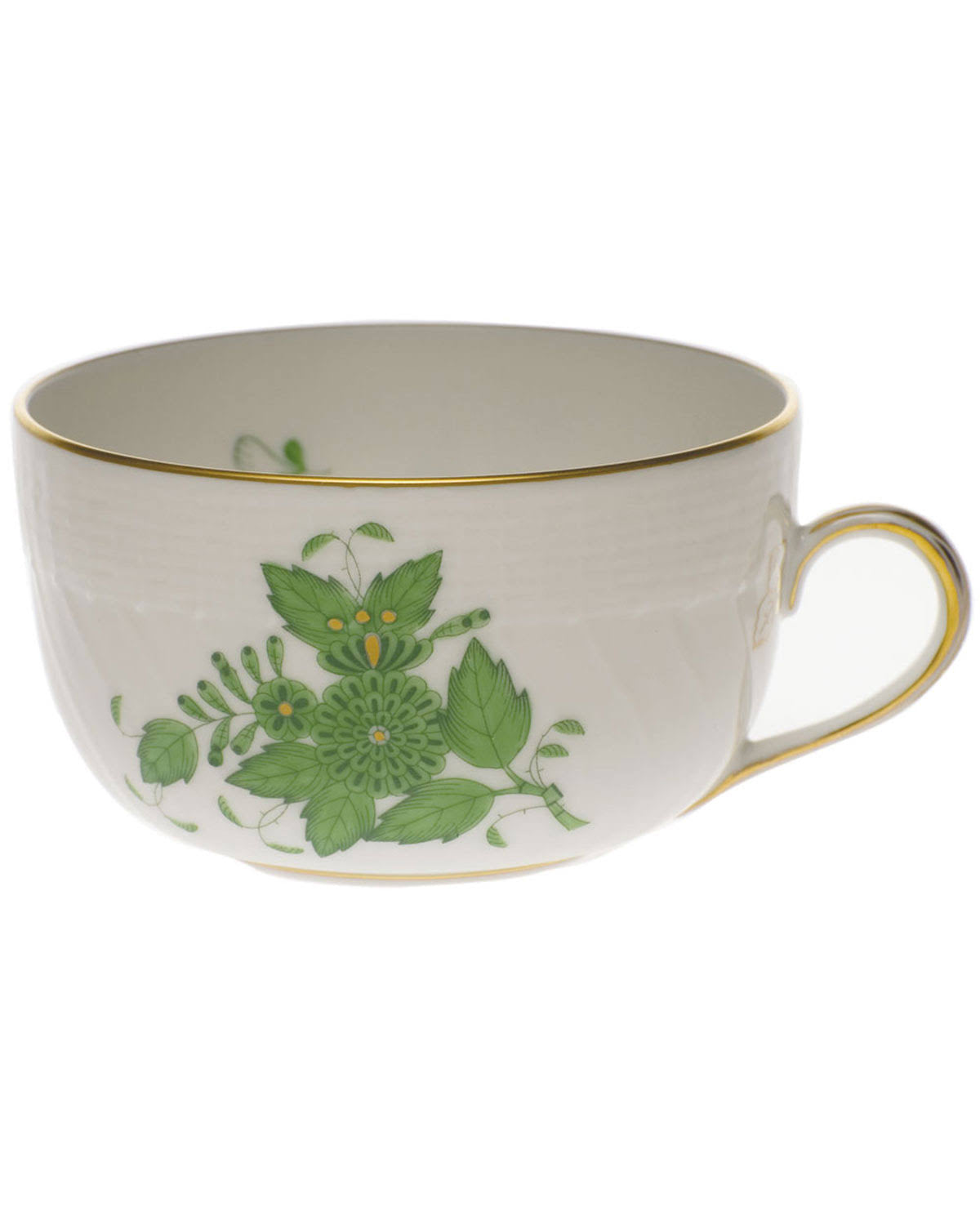 Chinese Bouquet Green Cup Z5376