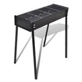 Charcoal BBQ Stand Steel Barbecue Grill Black I79552