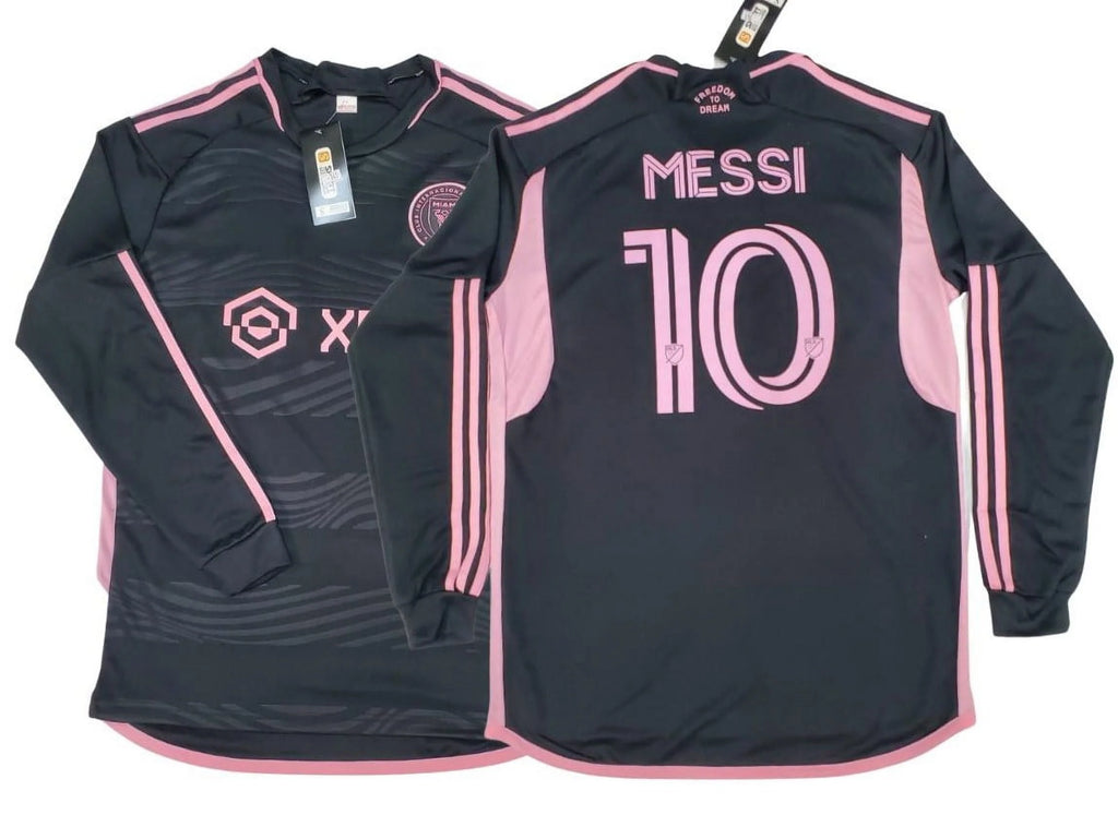 Pink Long Sleeve Soccer Jersey J8420