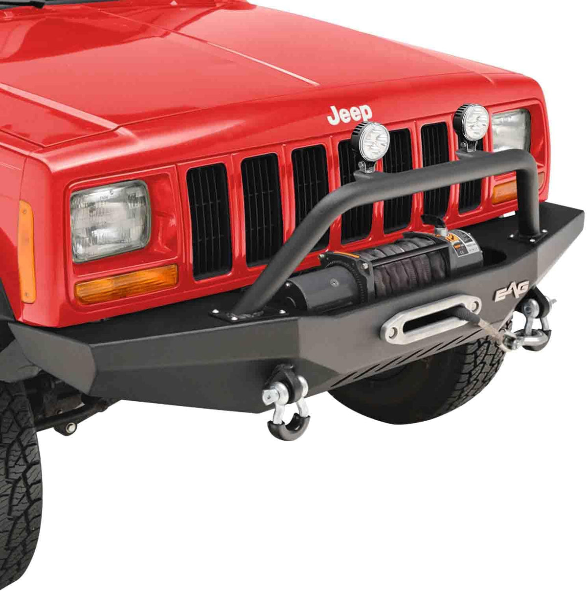 Front Bumper with Winch Plate for Cherokee XJ Z54954