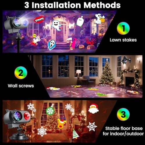 Halloween Christmas LED Projector Lights 15W Waterproof Z319774