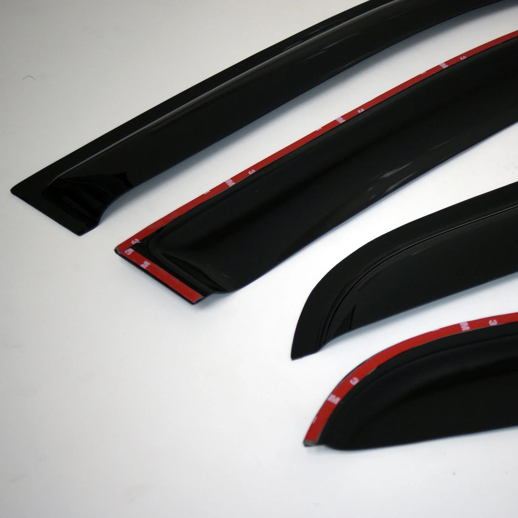 4 Pcs Dark Smoke Window Visor Deflector B5549