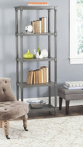 Grey 5 Tier Bookcase Q48519
