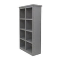 Cube Bookcase Dove Gray 2 Shelves V783564