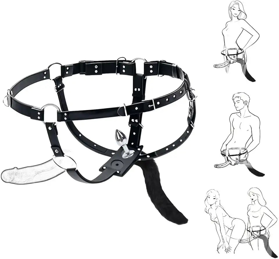 Adjustable Strap On Harness P812561