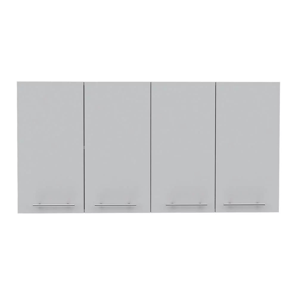 White 120 in. Wall Cabinet A950