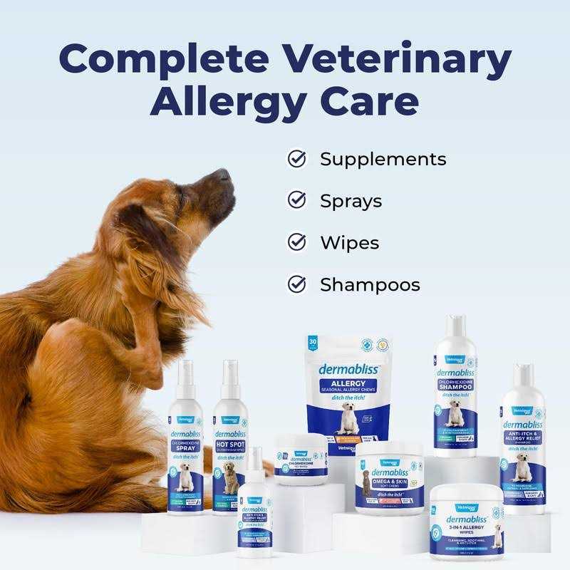 Medicated Hydrocortisone Allergy Cat & Dog Wipes U611