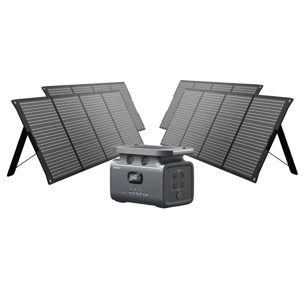 Portable Power Station 1512Wh 2000W Solar Generator N90617