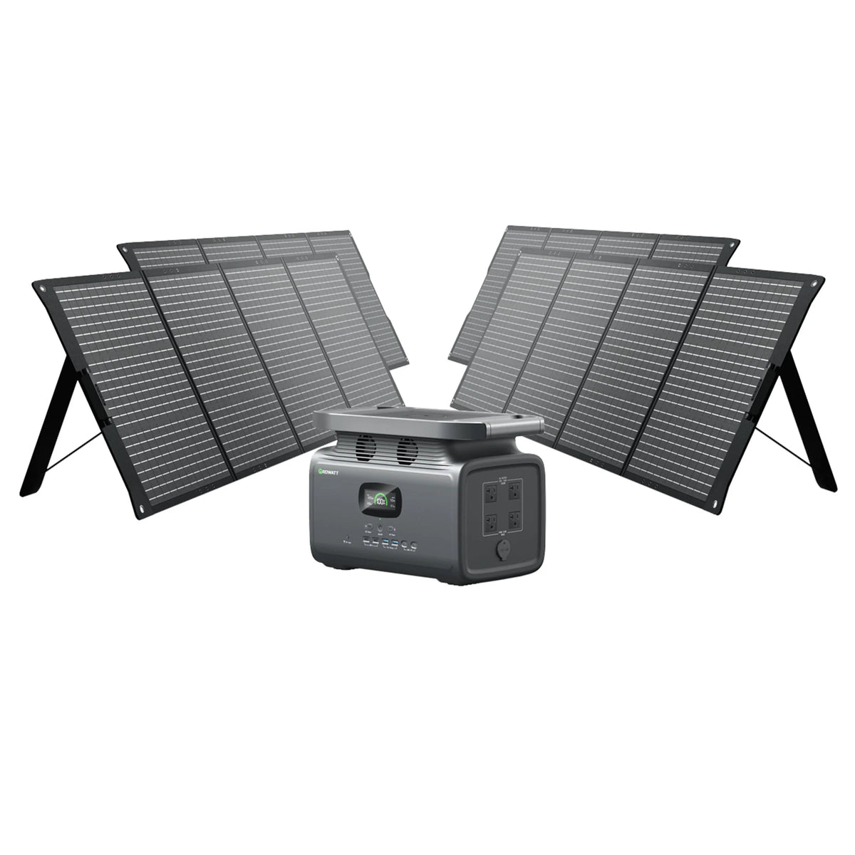 Portable Power Station 1512Wh 2000W Solar Generator N90617