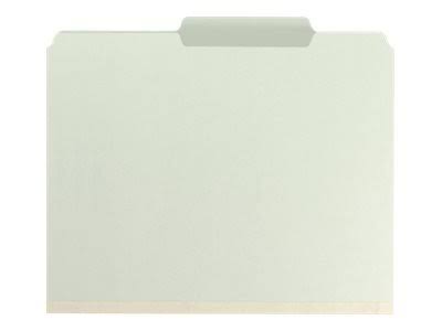 Letter Size Pressboard Classification Folders with Fasteners, 25 per Box X810653