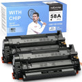 Black 2-Pack Compatible Toner Cartridge L8658