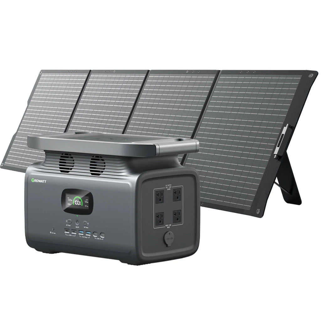 Portable Power Station 1512Wh 2000W Solar Generator N90617