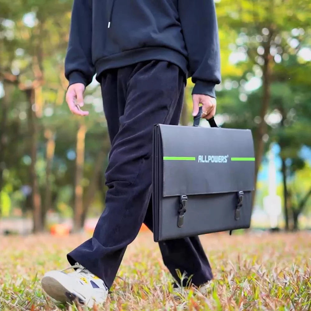 2000 Watt 1500Wh Portable Power Station with 140W Foldable Solar Panel Y307539