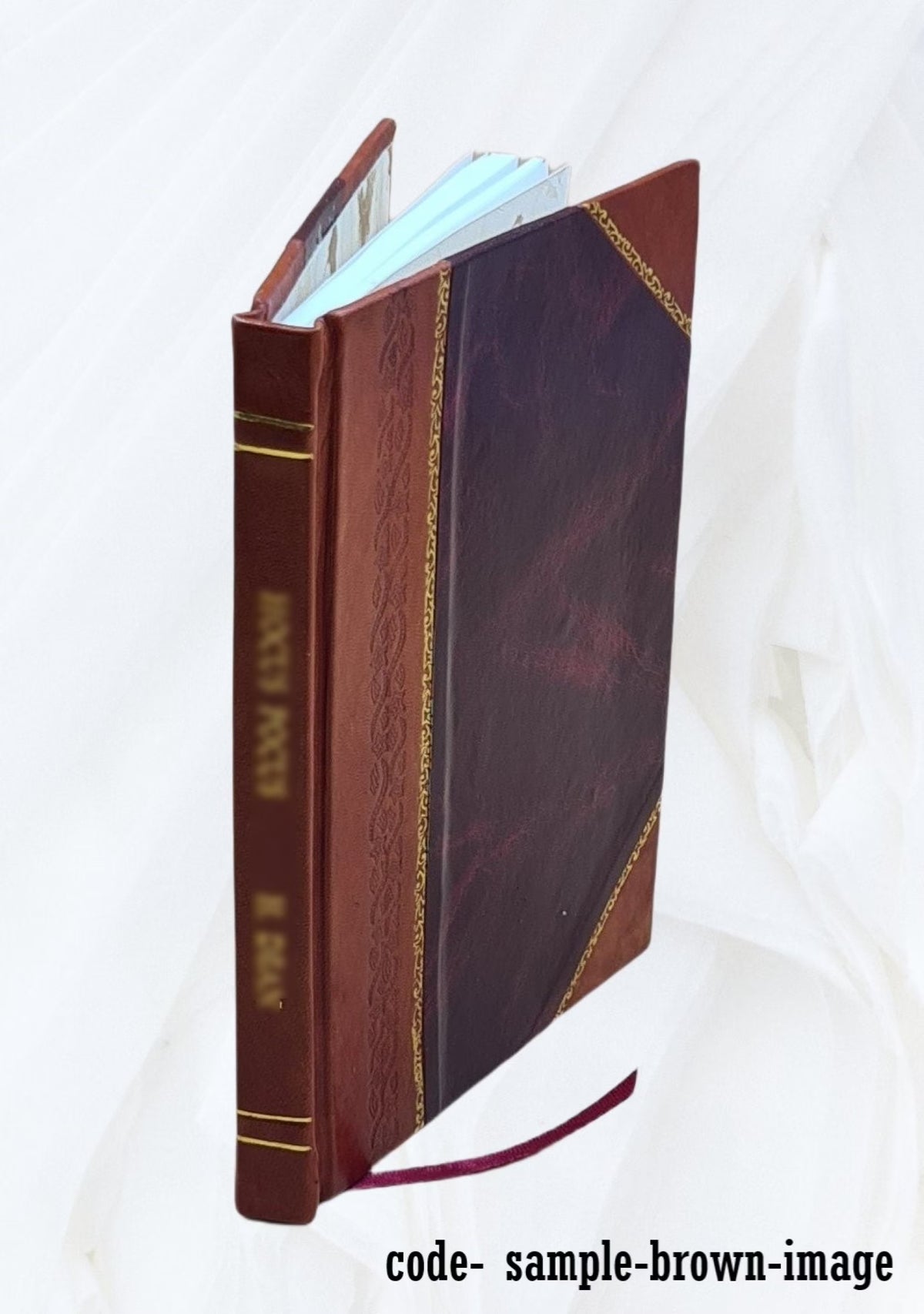 Leather Bound Report of the Board of Metropolitan Park Commissioners V8710