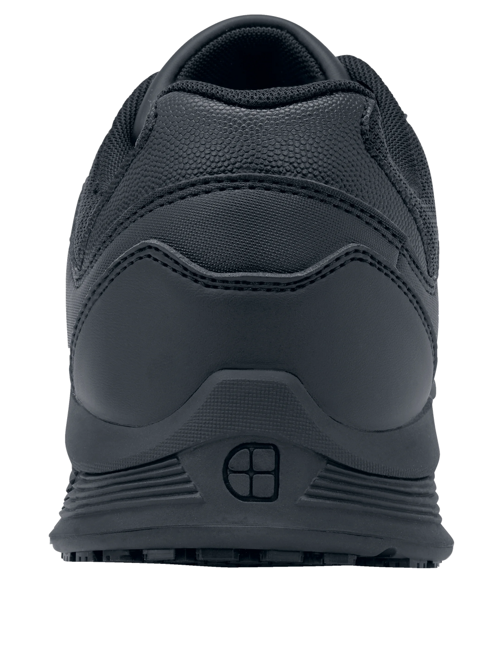 Black Slip Resistant Water Resistant Work Shoes P384284