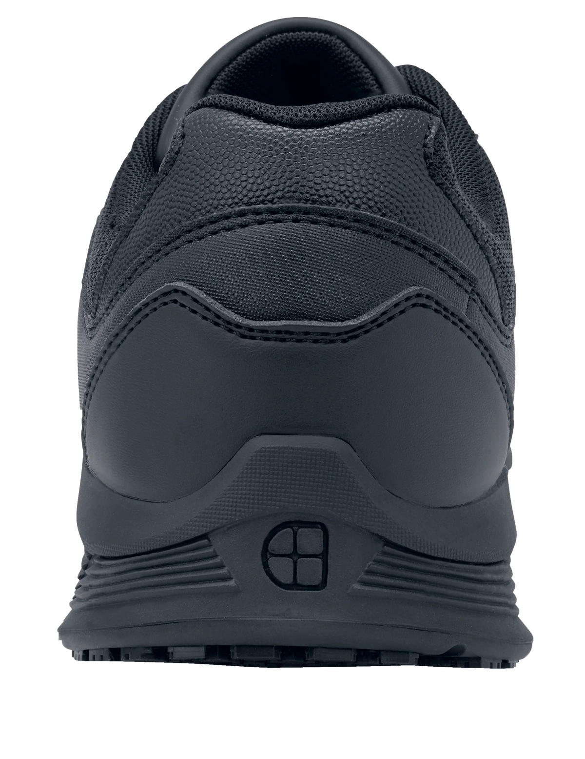 Black Slip Resistant Water Resistant Work Shoes P384284