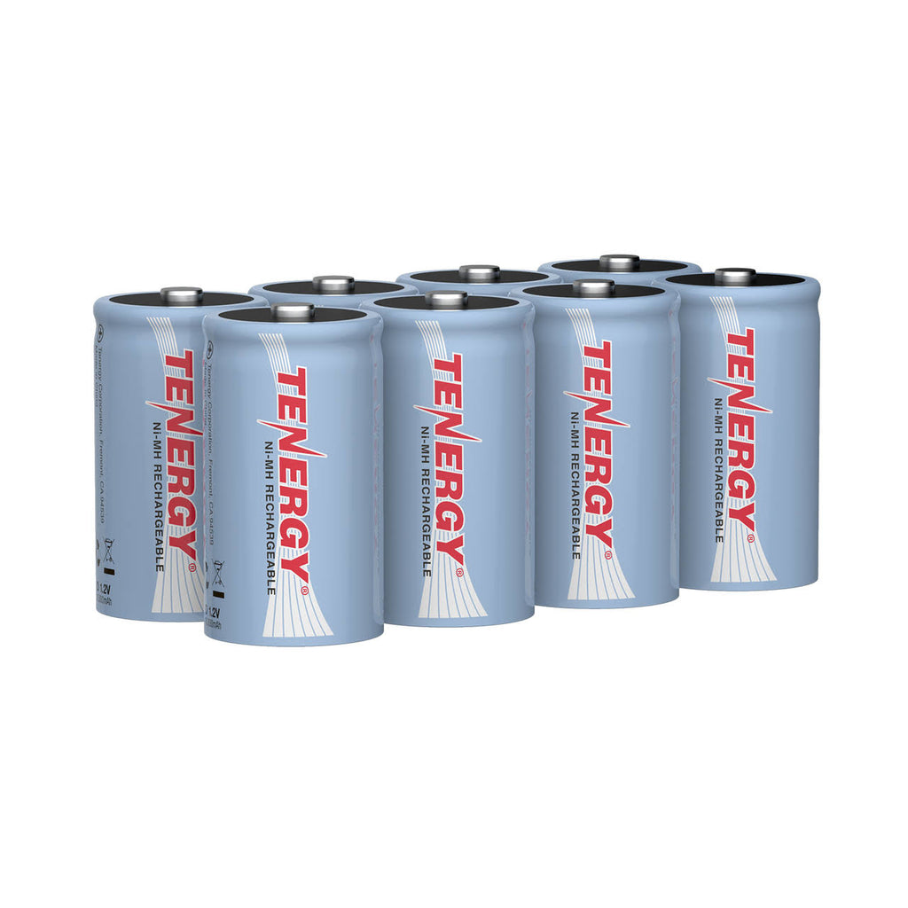 8 Pcs D Size Rechargeable Batteries A348443