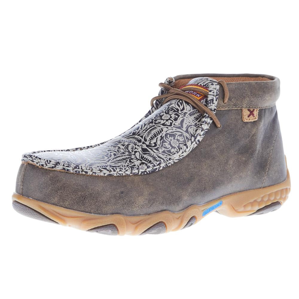 Brown Nano Toe Chukka Driving Shoes J810059