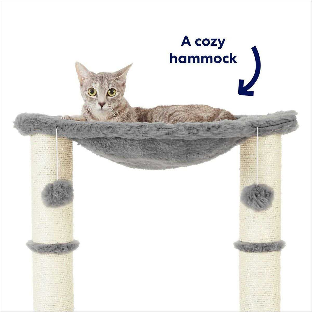 20-in Faux Fur Cat Tree T3935