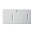 Light Gray Wall-Mounted Baby Changing Station with Safety Straps E22680