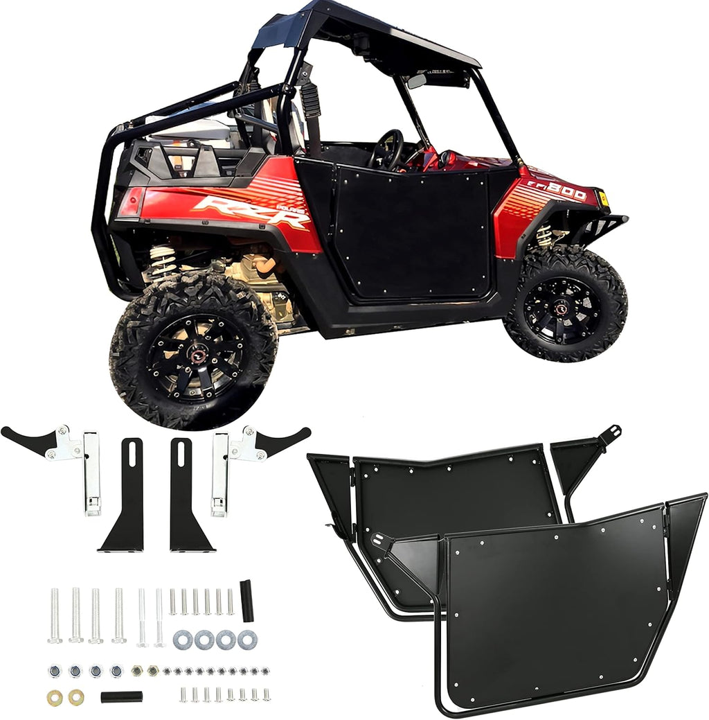 UTV Metal Doors with Automotive Style Latch, 2Pcs U3867