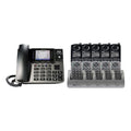 5 Cordless Handset Bundle with Digital Answering System V8477