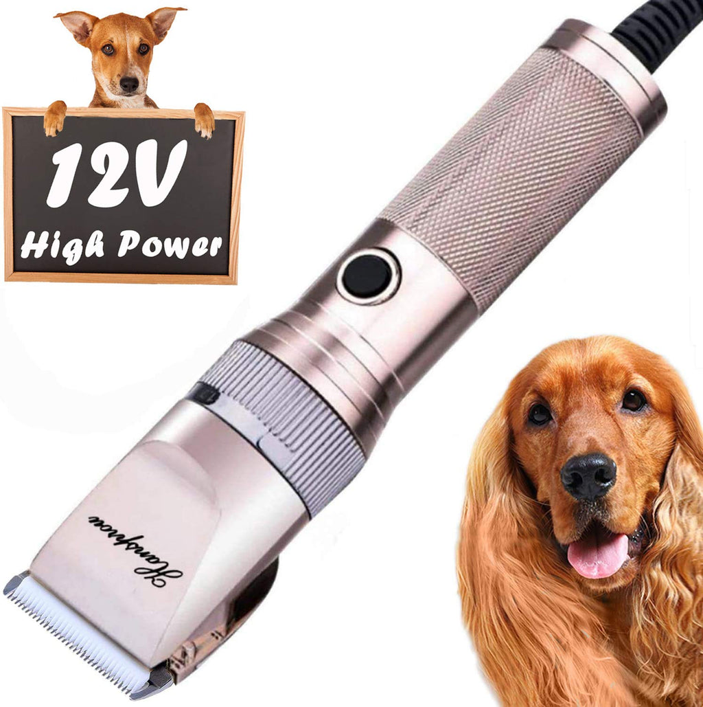 Dog Shaver Clippers with Guard Combs Brush Pack of 2 M41144