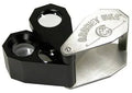 Illuminated 10X, 14X & 20X Jeweler Loupe with 4 LED Lights Y54005