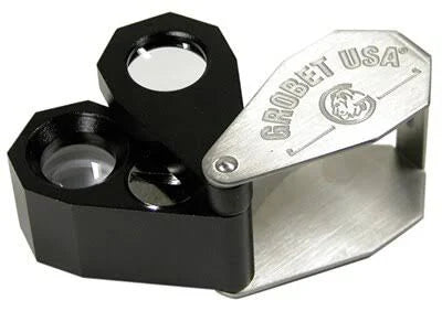 Illuminated 10X, 14X & 20X Jeweler Loupe with 4 LED Lights Y54005