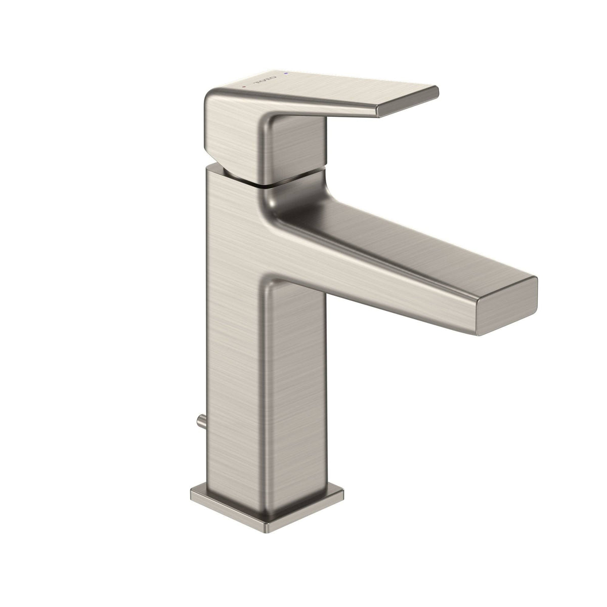 Brushed Nickel Single Handle Bathroom Sink Faucet W4849