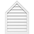Peaked Top Surface Mount PVC Gable Vent R95101