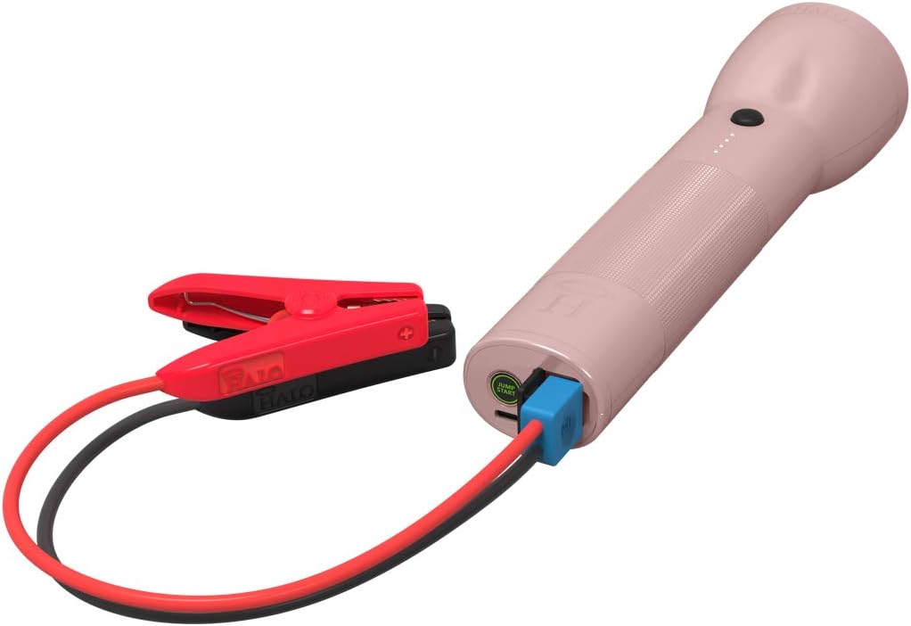 Rechargeable Lithium LED Flashlight with Car Jump Starter and Phone Charger V773774