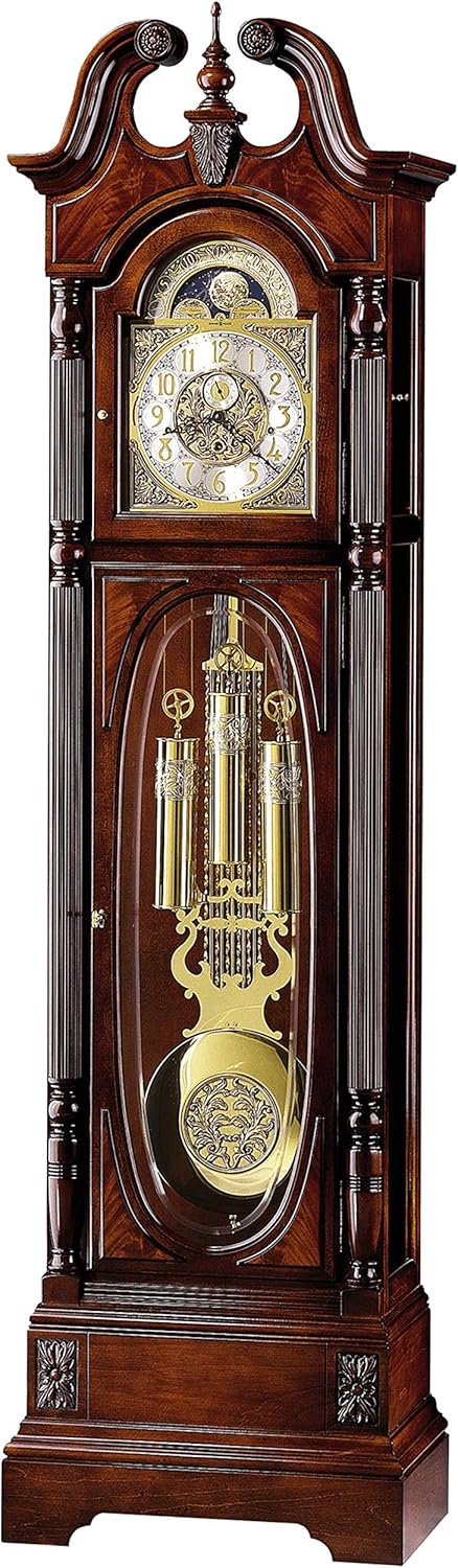 Windsor Cherry Grandfather Floor Clock B923