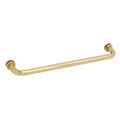 Satin Brass 24 inch Tubular Single-Sided Towel Bar S364