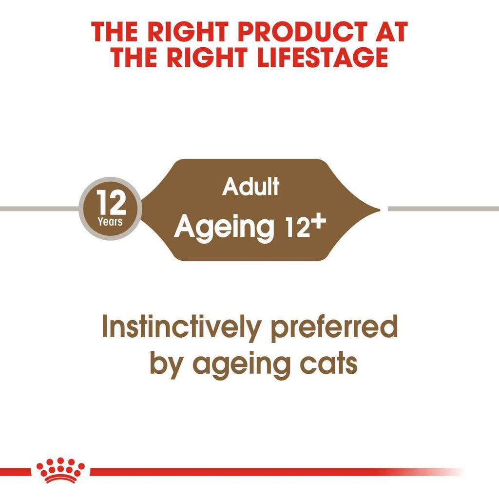 Aging 12+ Thin Slices in Gravy Canned Cat Food L531