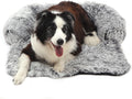 Fluffy Plush Dog Bed with Removable Washable Cover Y410