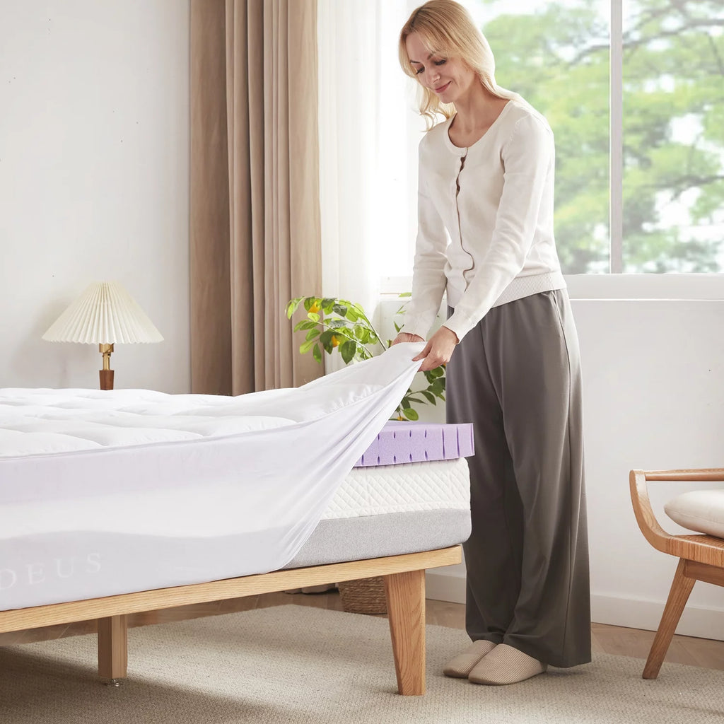 Memory Foam Mattress Topper Full Size R74102