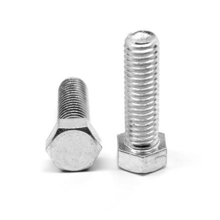 9/16 inch-18 x 1 1/4 inch Fine Thread Hex Cap Screw Full Thread Stainless Steel 316 Pk 100 T1950