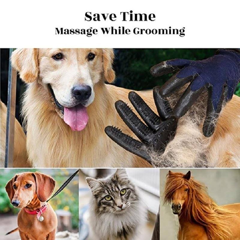 Pet Hair Remover Grooming Glove Z423