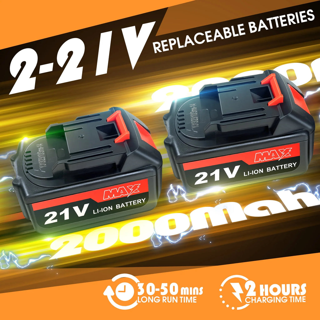 12 inch Cordless Electric Chainsaw with 2 Battery C265209
