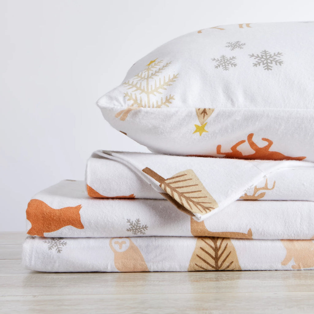 Turkish Cotton Flannel Sheet Set (Full) X53428